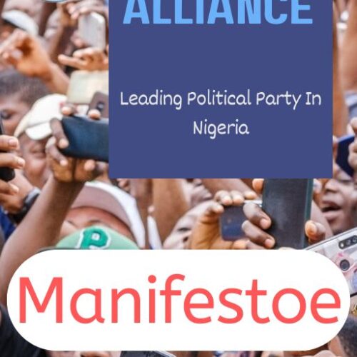 Action Alliance Manifestoe